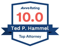 AVVO Rating 10.0 Ted P. Hammel Top Attorney